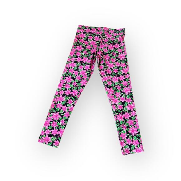 Lilly Pulitzer NWOT Maia Print Onyx Leggings - Picture 2 of 4